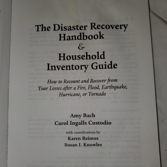The Disaster Recovery Handbook Inventory Guide - Picture 3 of 4